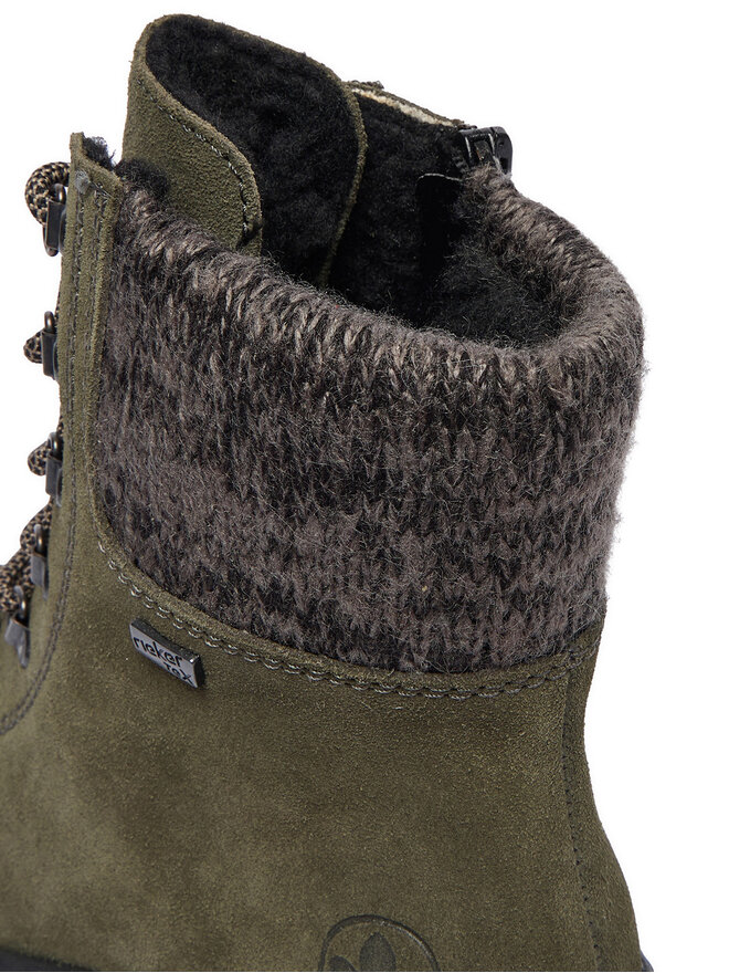 Rieker Schnürschuhe Rieker CEO-X8233-54 Grün