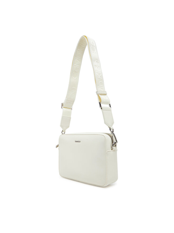Calvin Klein Borsetta Calvin Klein Ck Must Small Camera Bag K60K613145 Écru