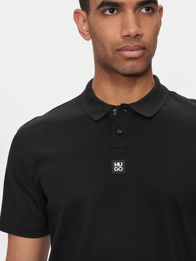 HUGO Hugo Poloshirt Deabono_D 50517638 Schwarz Regular Fit