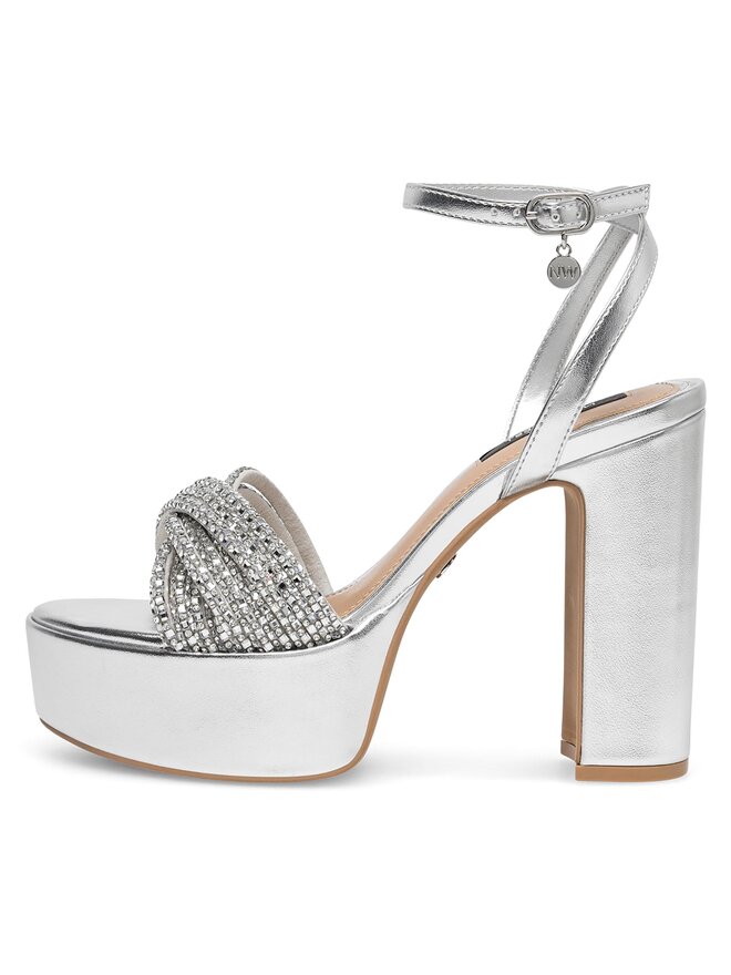 Nine West Sandale Nine West WFA2736-1 Argintiu