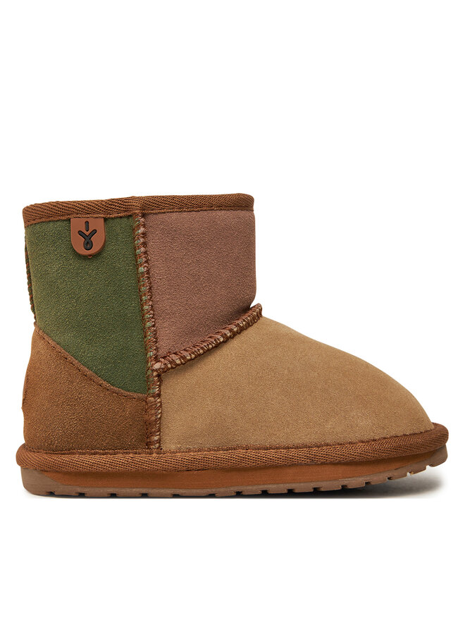 EMU Australia Schneeschuhe EMU Australia Wallaby Mini Patchwork K13105 Beige