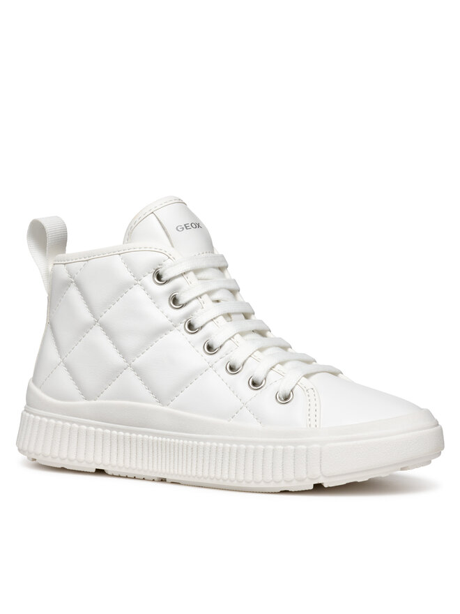 Geox Сникърси Geox J Laquinny Girl J46M3B 000BC C1000 M Бял