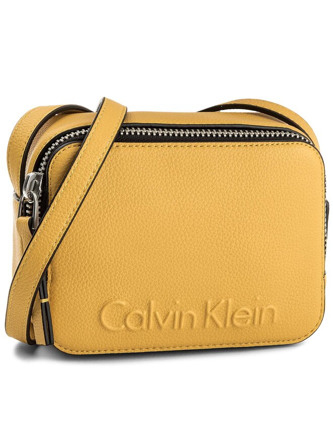 Rankin Calvin Klein Edge Small Crossbody K60K604004 Geltona eavalyne.lt