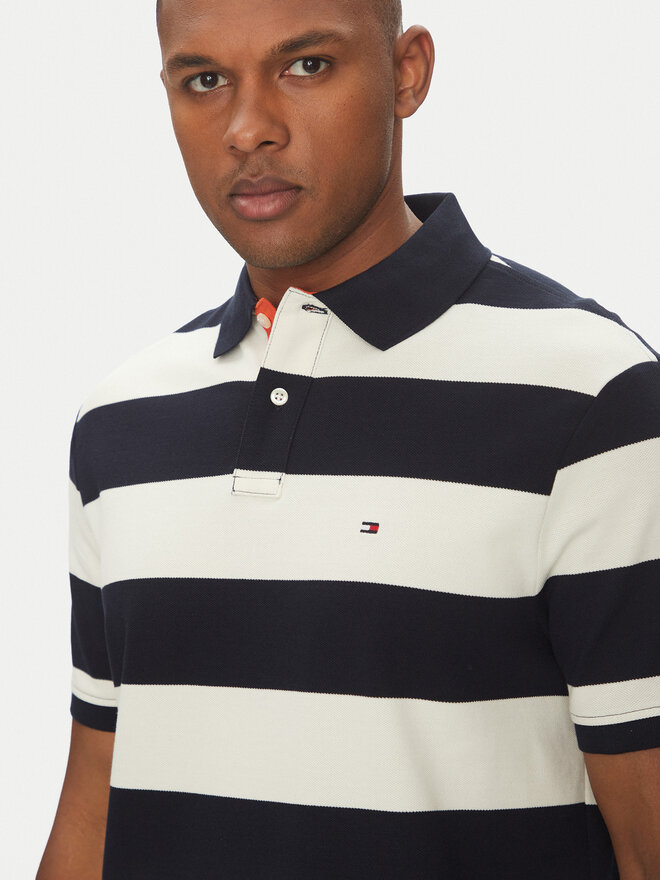 Tommy Hilfiger Tommy Hilfiger Pólóing MW0MW39045 Sötétkék Regular Fit