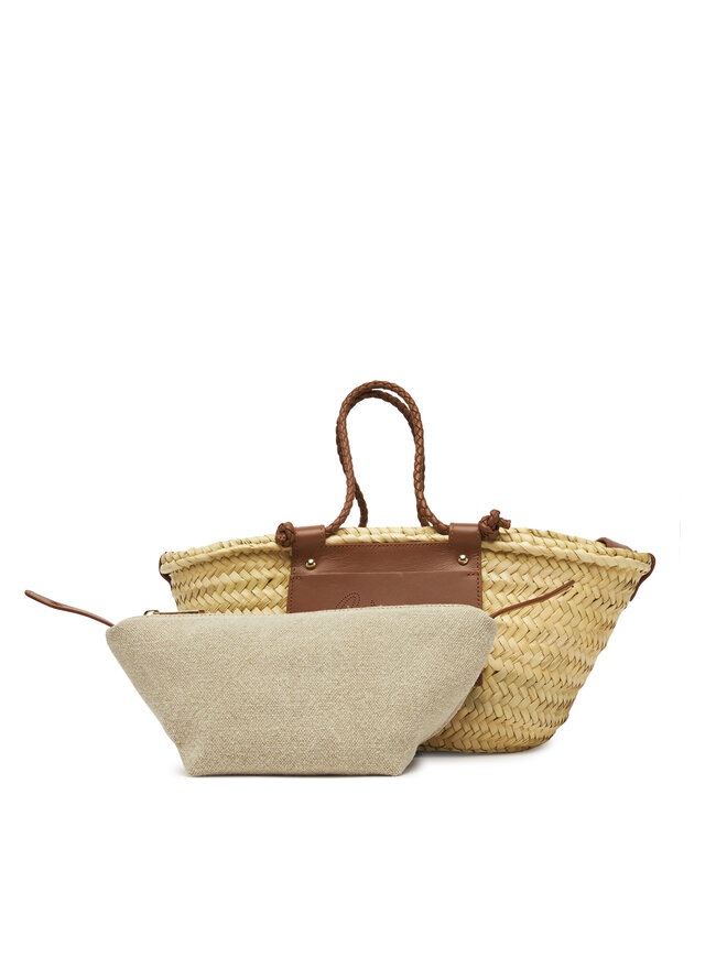 Castañer Torebka Castañer Campania Mini 025743-2003 Beżowy