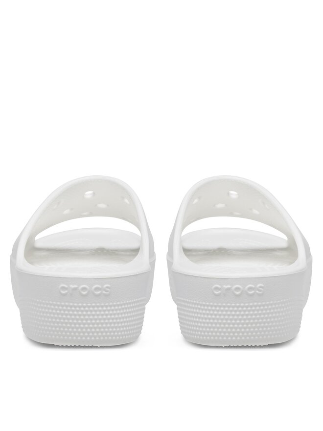 Pantoletten Crocs Classic Platform Slide 208180 Weiß | eschuhe.de