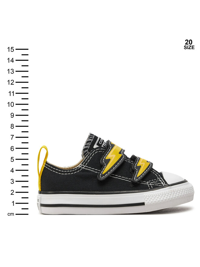 Converse Tornacipő Converse Chuck Taylor All Star Electric Bolt Easy-On A08376C Fekete