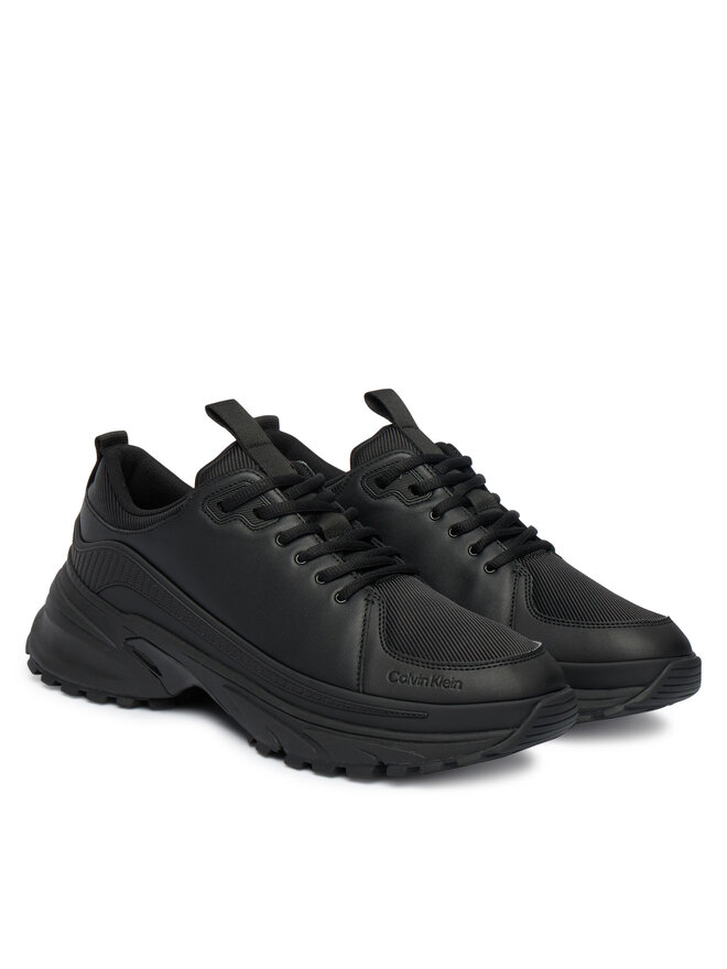 Calvin Klein Sneakers Calvin Klein Hike Runner Laceup Tech Mix YM0YM01417 Negru