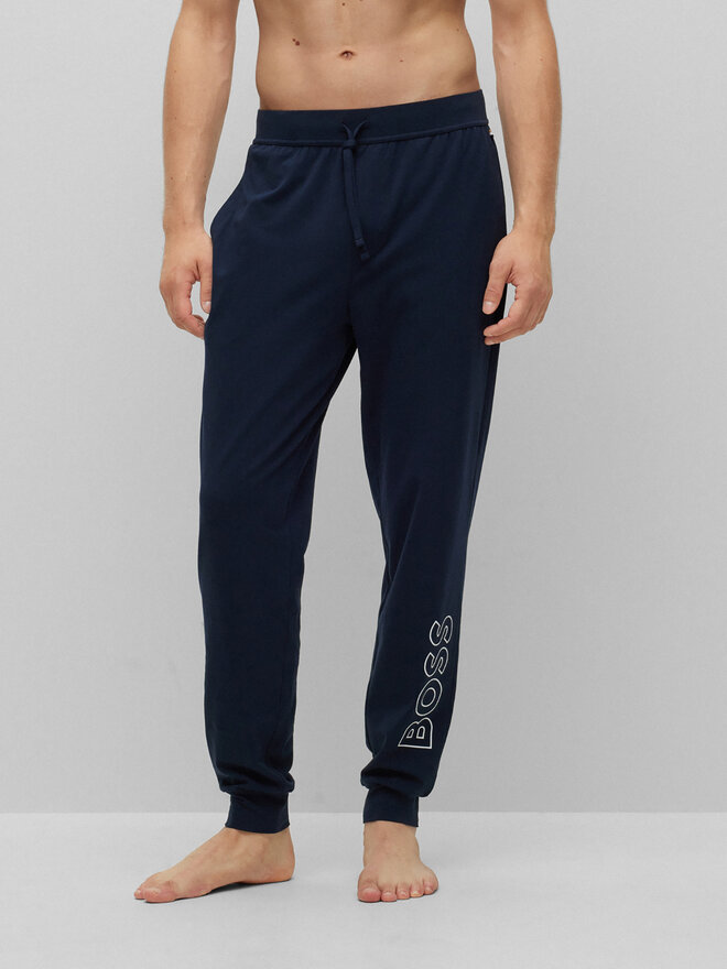 BOSS Boss Pyjamahose 50481199 Dunkelblau Regular Fit