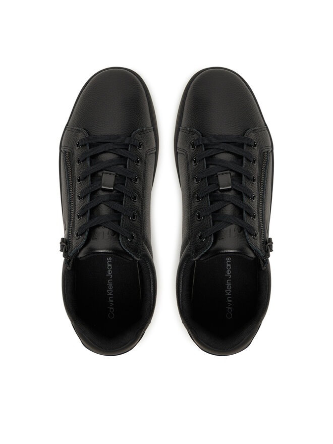 Calvin Klein Jeans Αθλητικά Calvin Klein Jeans Classic Cupsole Zip Low In YM0YM01318 Μαύρο