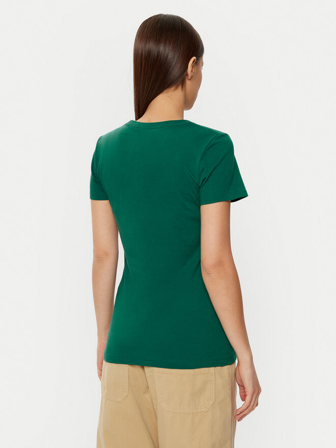 Gap Gap Póló 417797-20 Zöld Regular Fit