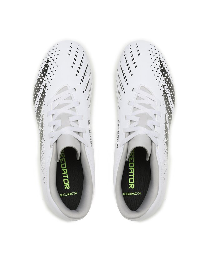 adidas Buty do piłki nożnej adidas Predator Accuracy.4 Flexible Ground Boots GZ0013 Biały