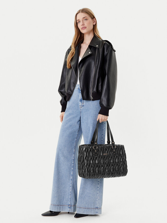 Liu Jo Handtasche Liu Jo Ecs M Tote AF5014 E0457 Schwarz