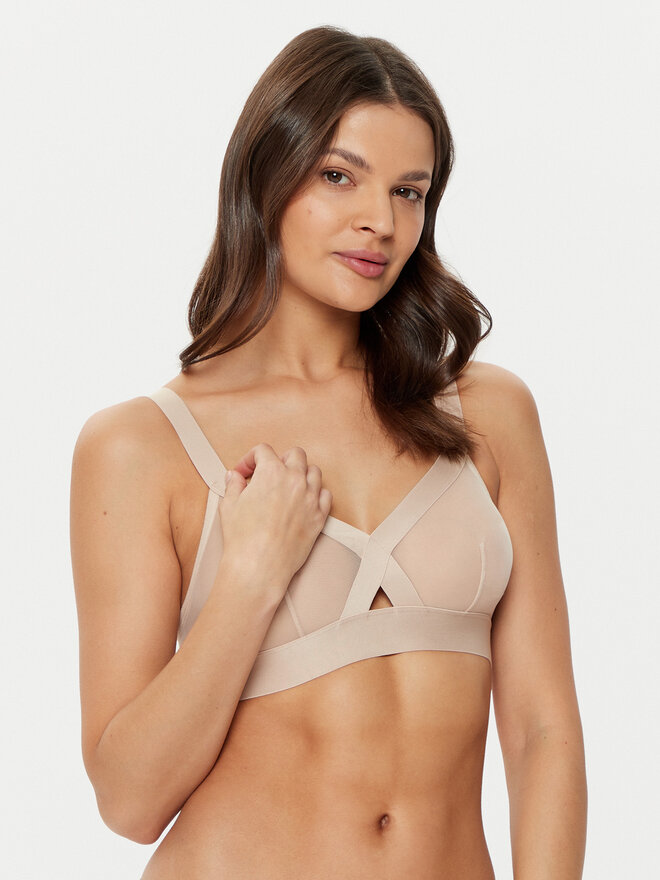 DKNY DKNY Бюстгралтер без кісточок DK4084 Бежевий