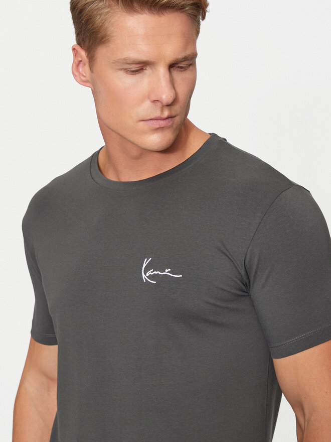 Karl Kani Karl Kani T-Shirt Small Signature 60300108 Μαύρο Slim Fit