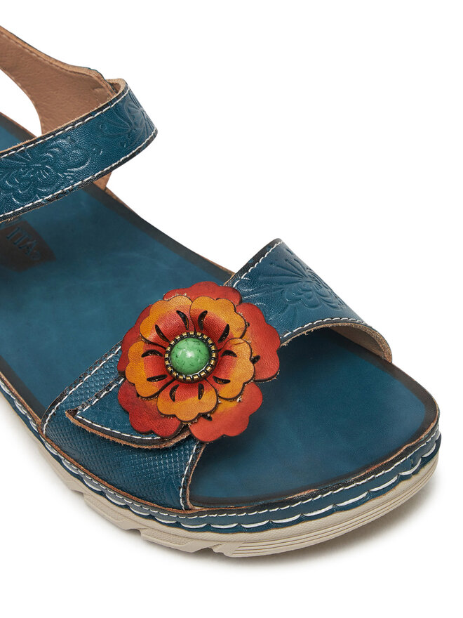 Laura Vita Sandalias Laura Vita Dorry 03 Azul marino