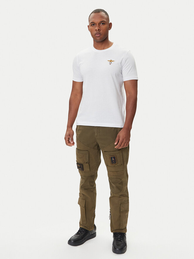 Aeronautica Militare Aeronautica Militare Camiseta 252TS1580UJ00372 Blanco Regular Fit