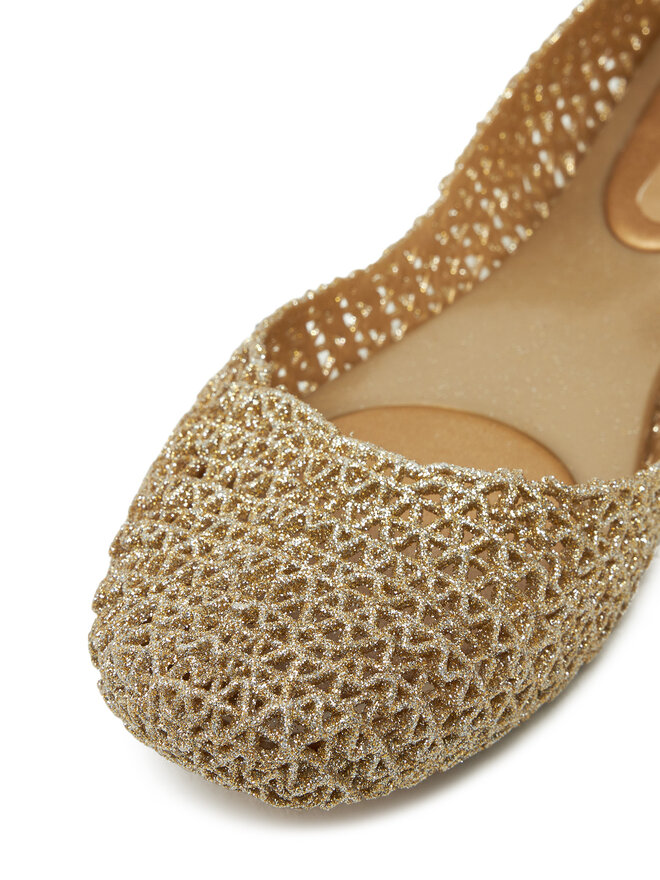 Melissa Μπαλαρίνες Melissa Campana Papel VII Ad 31512 Χρυσό