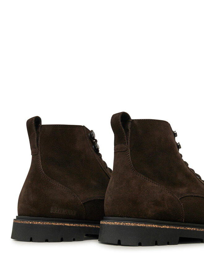 Birkenstock Botines planos Birkenstock Highwood Lace Mid M Leve 1028931 Marrón
