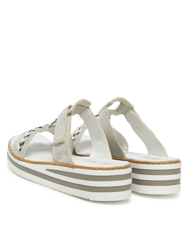 Rieker Chanclas Rieker V02M6-40 Plata