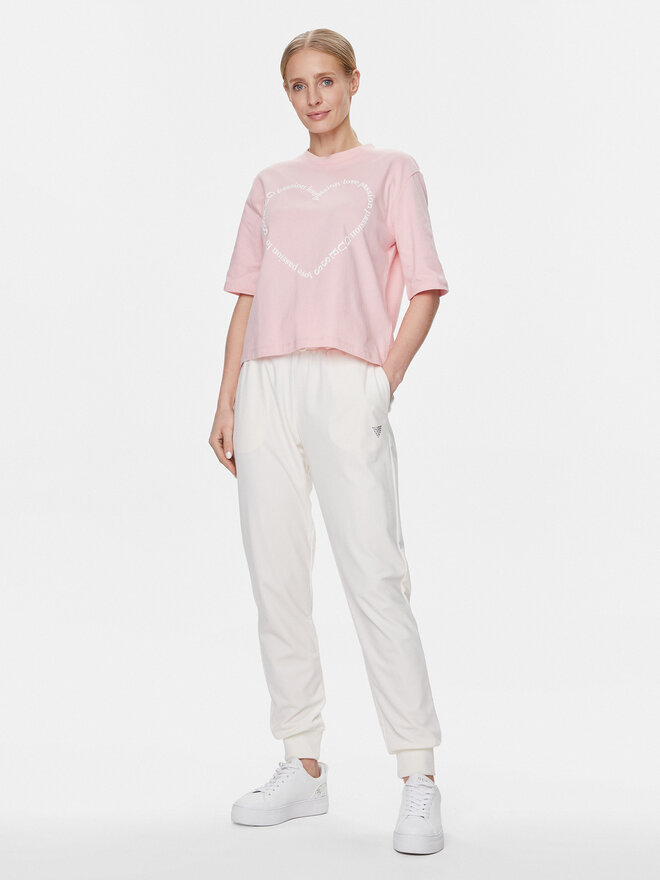 Guess Guess Camiseta V4RI07 K8FQ4 Rosa Boxy Fit