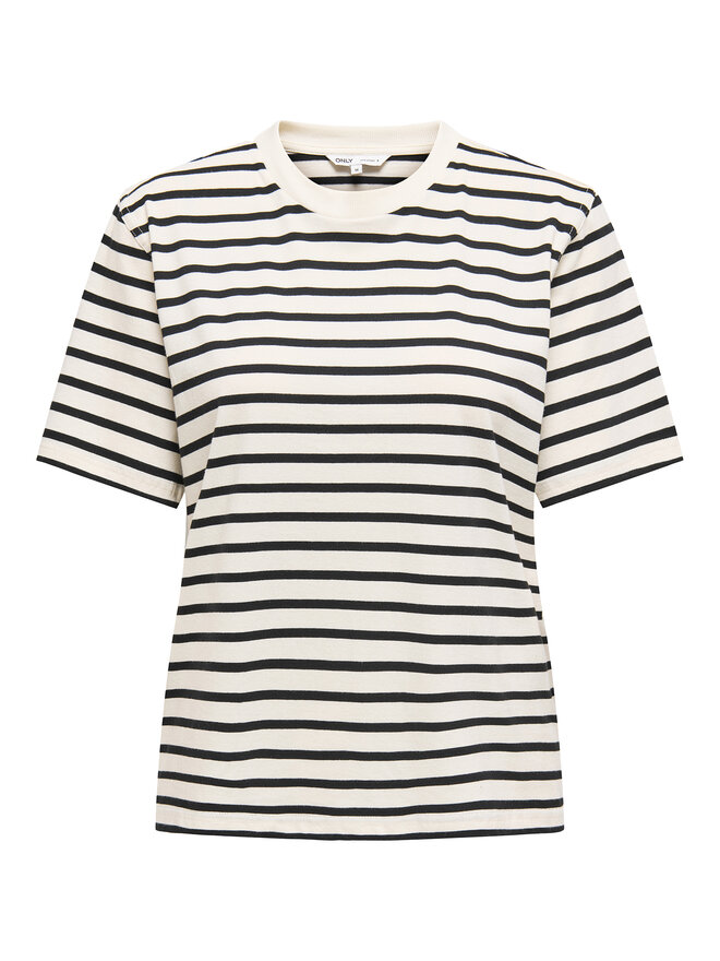 ONLY ONLY Marškinėliai Livina 15272227 Smėlio Regular Fit