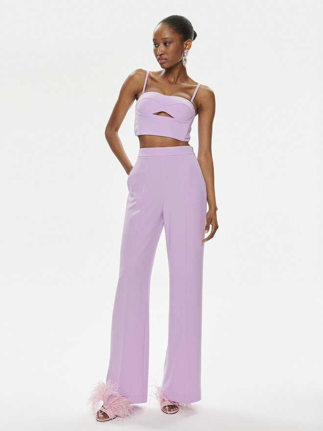 Patrizia Pepe Patrizia Pepe Top 2C1545/A049-M495 Violett Regular Fit