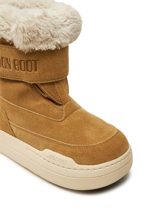 Moon Boot Snehule Moon Boot Junior Park Dtrap Boot Suede 80D3440040 Hnedá