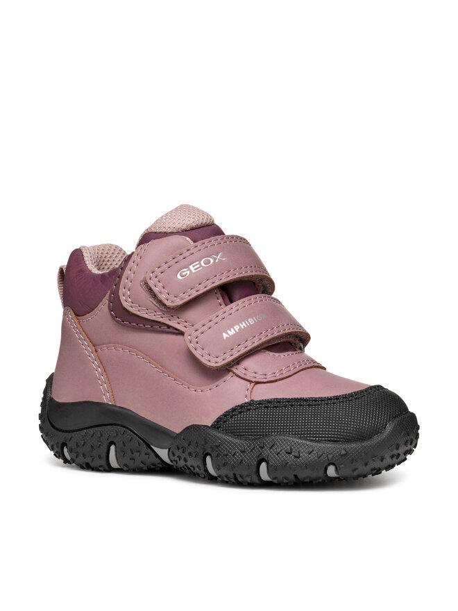 Geox Schnürschuhe Geox B Baltic Girl B Abx B4654A 0MEFU C8J7J M Rosa