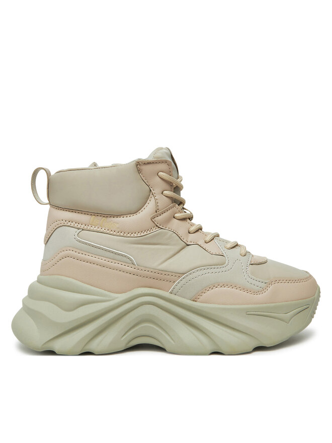 Lee Cooper Polokozačky Lee Cooper LCJ-24-47-3155LA Béžová