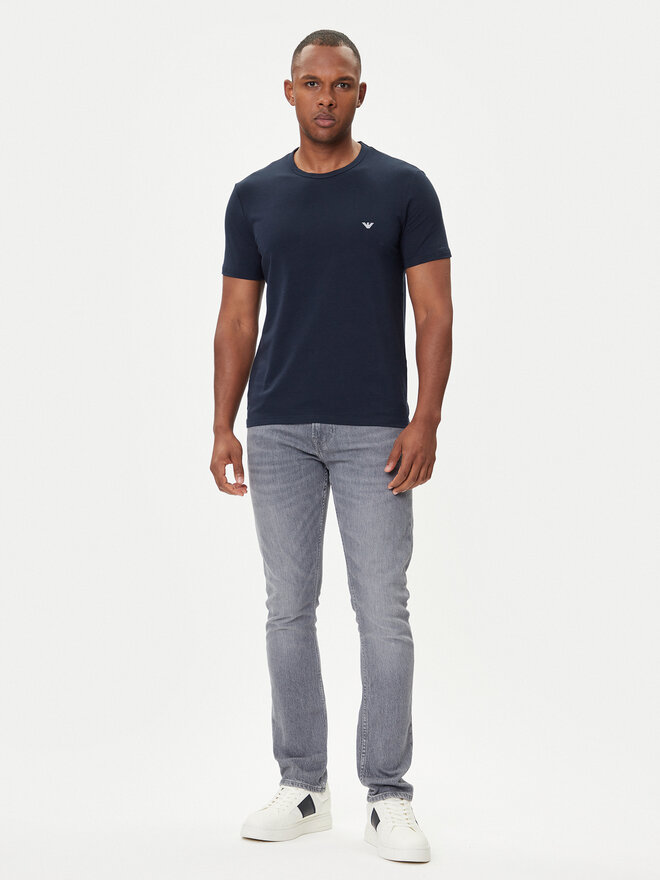 Emporio Armani Underwear Emporio Armani Underwear 2er-Set T-Shirts EM000391 AF14132 MB143 Dunkelblau Regular Fit