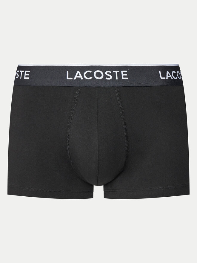 Lacoste Lacoste 3 darab boxer 5H1297 Fekete