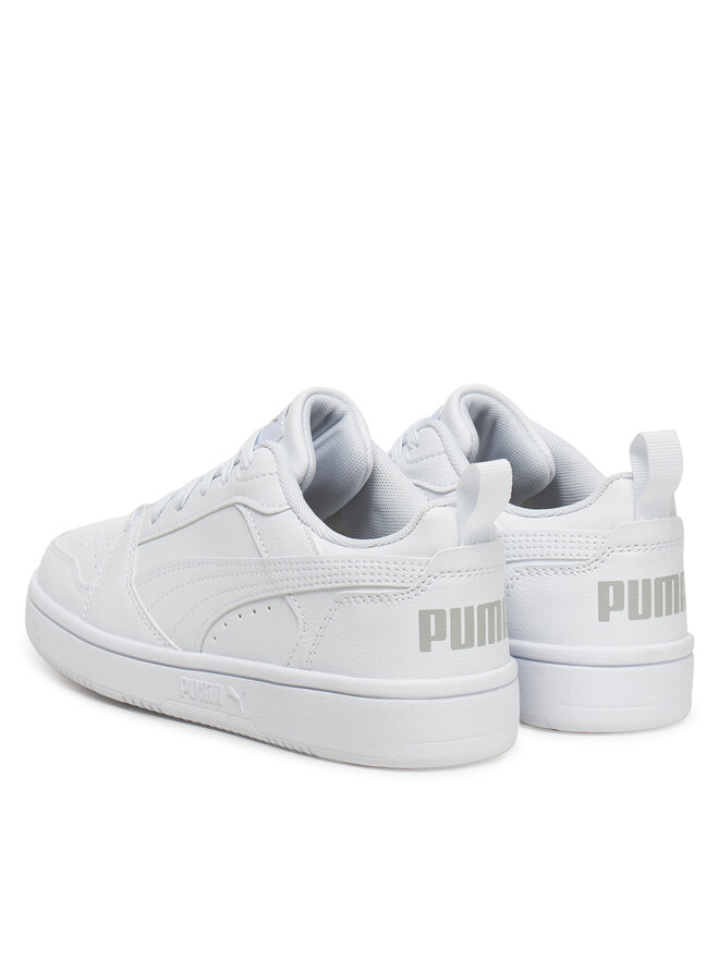 Puma Снікерcи Puma Rebound V6 Lo Jr 393833 03 Білий