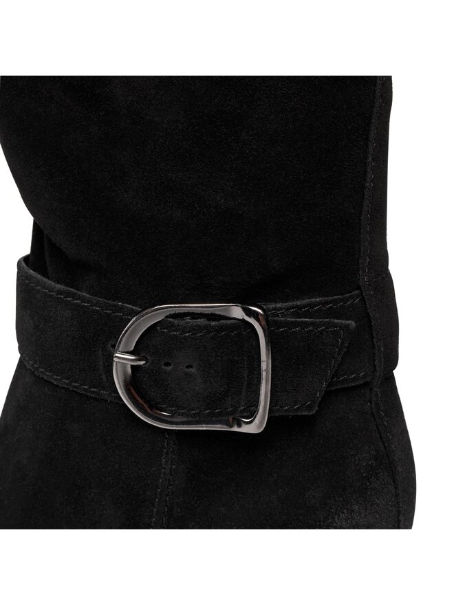 Tamaris Μποτάκια Tamaris 1-25050-41 Μαύρο
