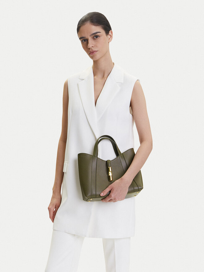 Furla Handtasche Furla Goccia S WB01789 BX3353 KH 2810S Grün