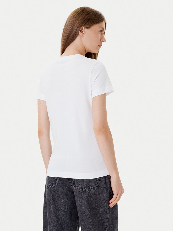PINKO PINKO Camiseta Bussolotto 100355 A2RD Blanco Regular Fit