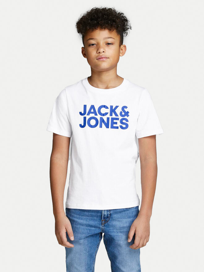 Jack&Jones Junior Jack&Jones Junior Póló 12152730 Fehér Regular Fit