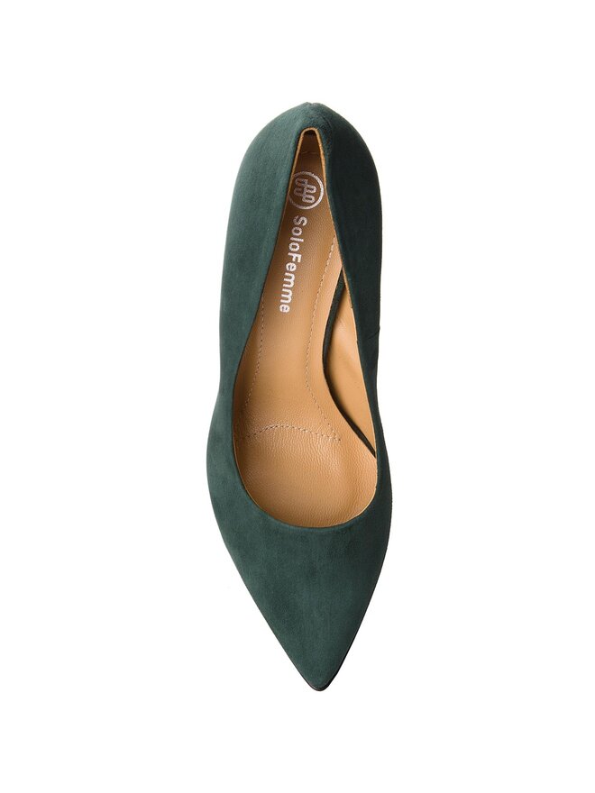 Solo Femme Туфлі на шпильці Solo Femme 34201-C7-H94/000-04-00 Зелений