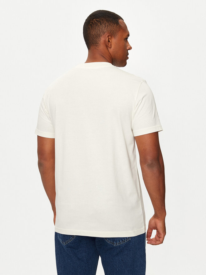 Calvin Klein Jeans Calvin Klein Jeans Camiseta Institutional J30J326402 Écru Regular Fit