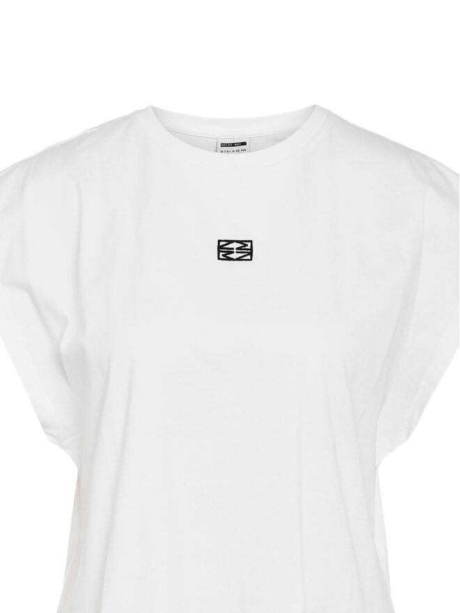 Noisy May Noisy May T-Shirt Speedy 27033493 Λευκό Regular Fit