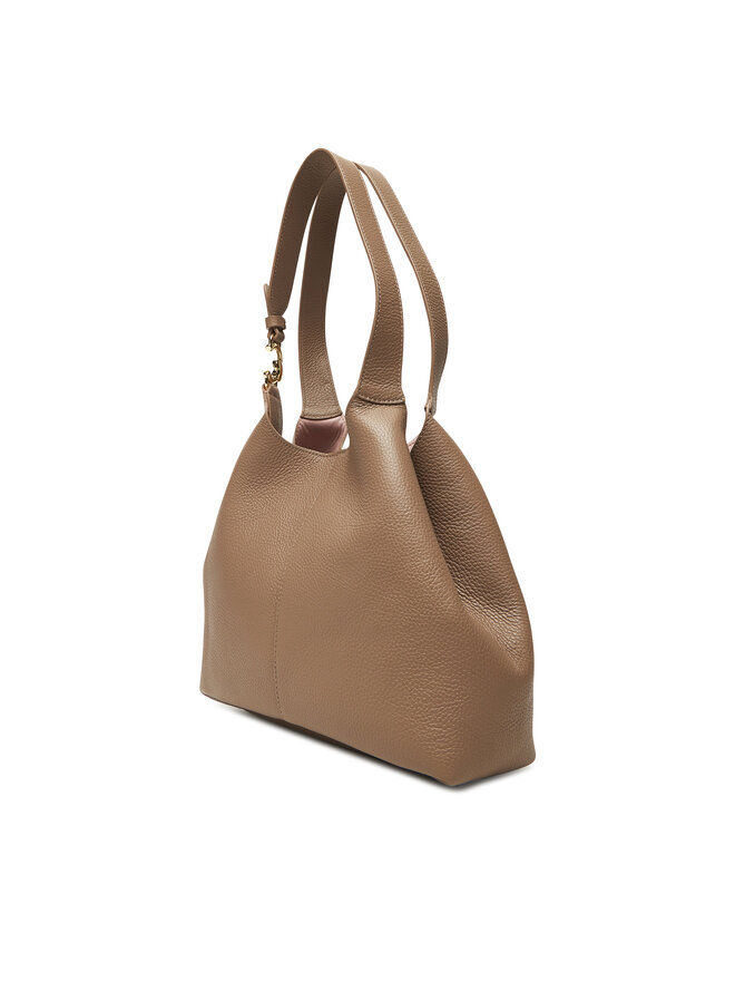 Coccinelle Soma Coccinelle Hand Grained L E1 SHA 11 02 01 Bēšs