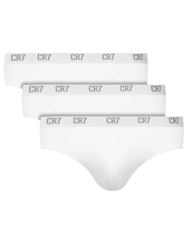 Cristiano Ronaldo CR7 Cristiano Ronaldo CR7 Σετ σλιπ 3 τμχ. Main Basic Brief 3Pack 8100-66-100 Λευκό