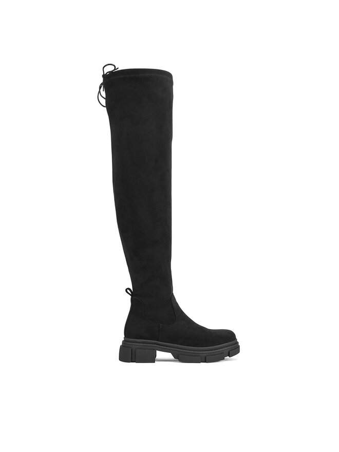 DeeZee Cizme lungi muschetar DeeZee WS0902-01 Negru