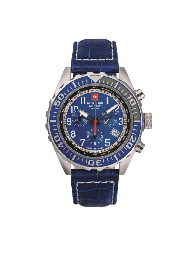 Swiss Alpine Military Uhr Swiss Alpine Military 7076.9535 Blau