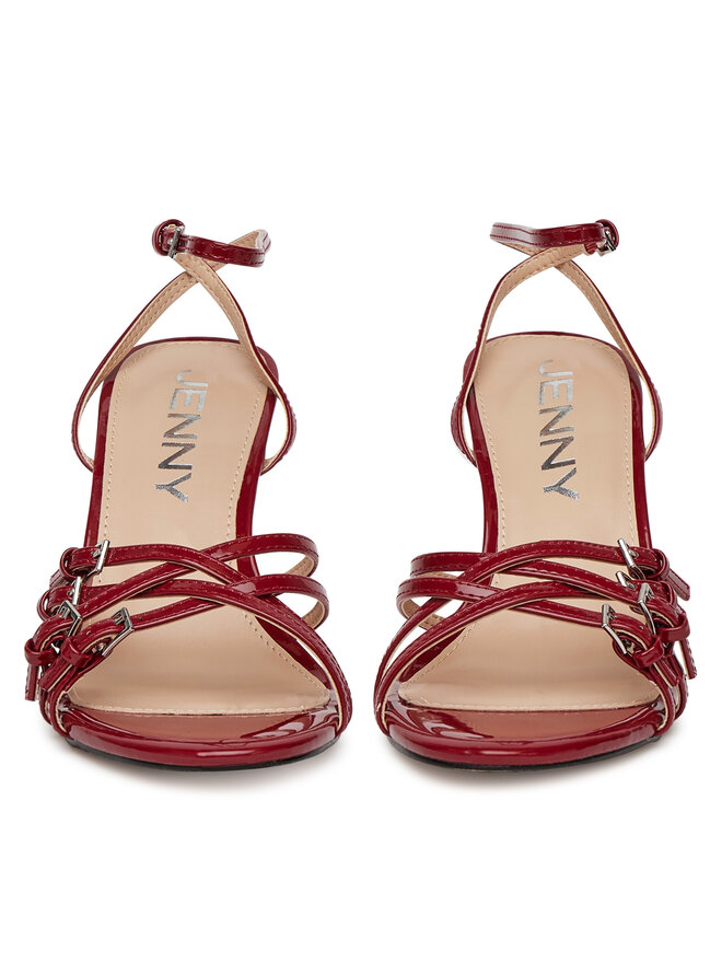 JENNY Sandały JENNY LS6025-08 Czerwony