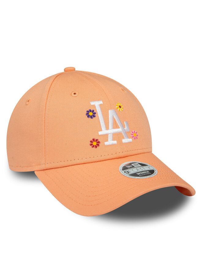 New Era Cap New Era Wmns Flower 940 La Dodgers 60435013 Orange