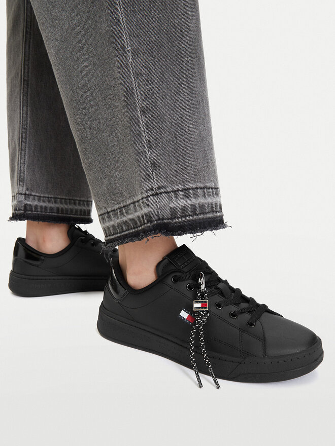 Tommy Jeans Sneakers Tommy Jeans Tjw Logo Sneaker EN0EN03129 Schwarz
