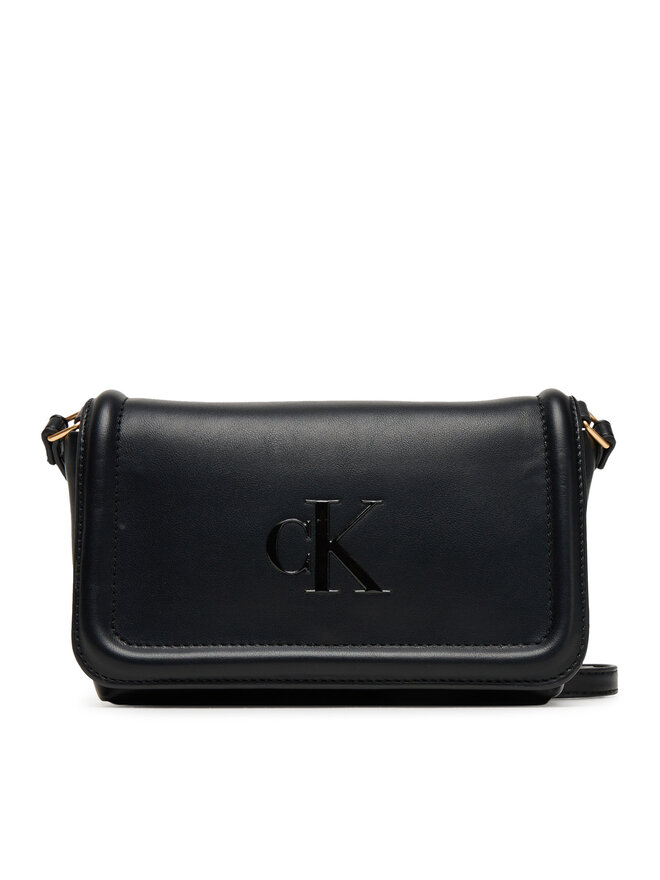 Calvin Klein Táska Calvin Klein Bold Ck Flap Crossbody LV04F1027G Fekete