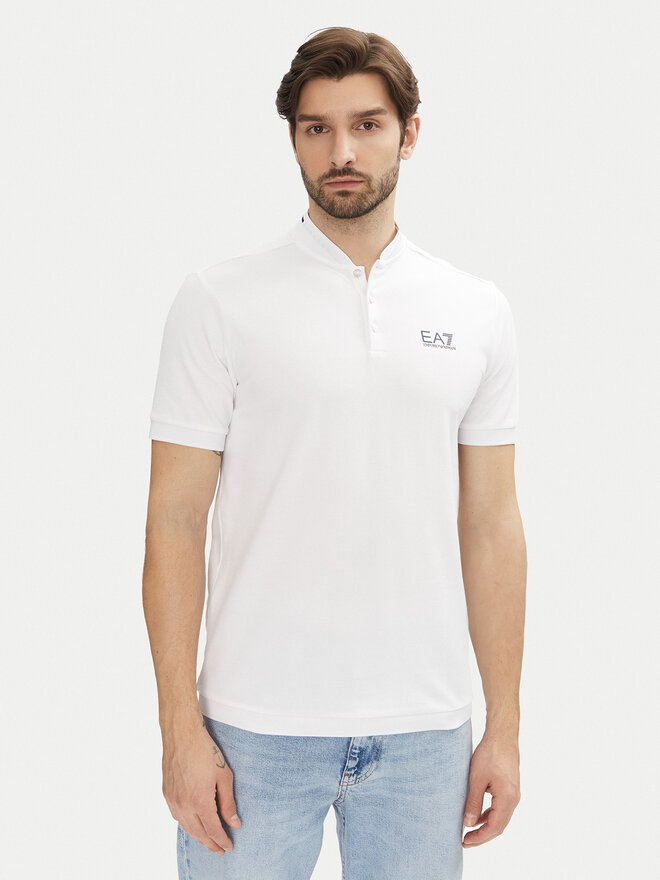 EA7 Emporio Armani EA7 Emporio Armani Poloshirt 7M000183 AF13511 U0002 Weiß Regular Fit