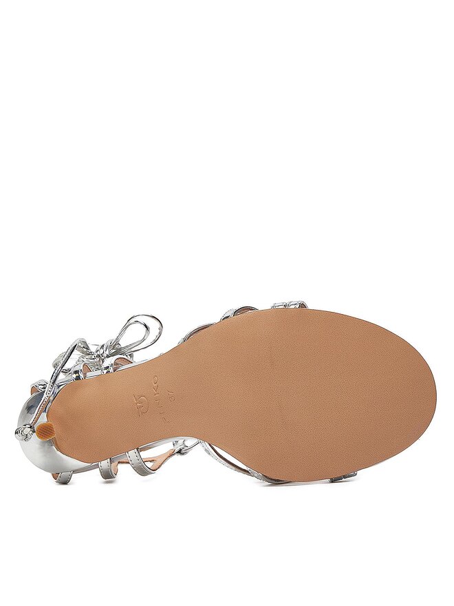 PINKO Sandale PINKO Calila 03 SD0037 E003 Srebrna